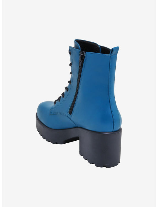 Koi X Twilight Hold On Spidermonkey Combat Boots - US 4712