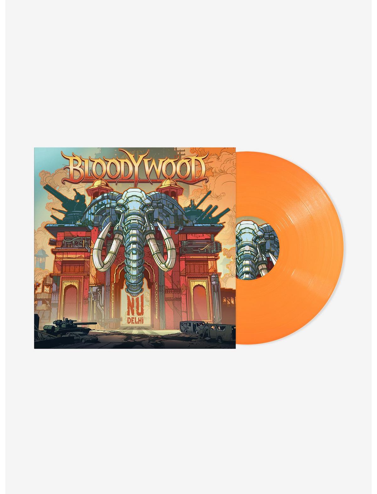 Bloodywood Nu Delhi (Opaque Tangerine) Vinyl LP Hot Topic Exclusive - US 9597