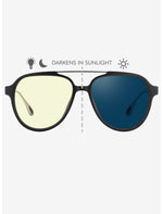 GUNNAR x Call of Duty Ghost Edition Amber Sun-Shift Tint Blue Light Glasses - US 6018