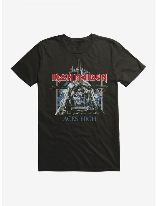 Iron Maiden Aces High Extra Soft T-Shirt - US 8317