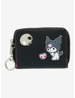 Her Universe Kuromi Skull Mini Zipper Wallet - US 2924