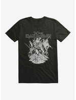 Iron Maiden The Trooper Black And White T-Shirt - US 9451