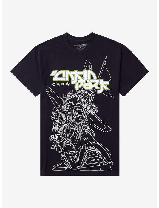 Linkin Park Reanimation Outline T-Shirt - US 8299