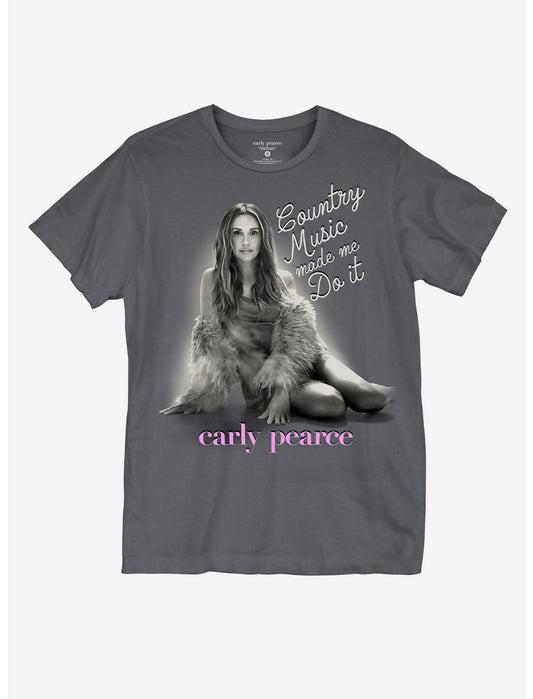 Carly Pearce Country Music Made Me Do It T-Shirt - US 9819