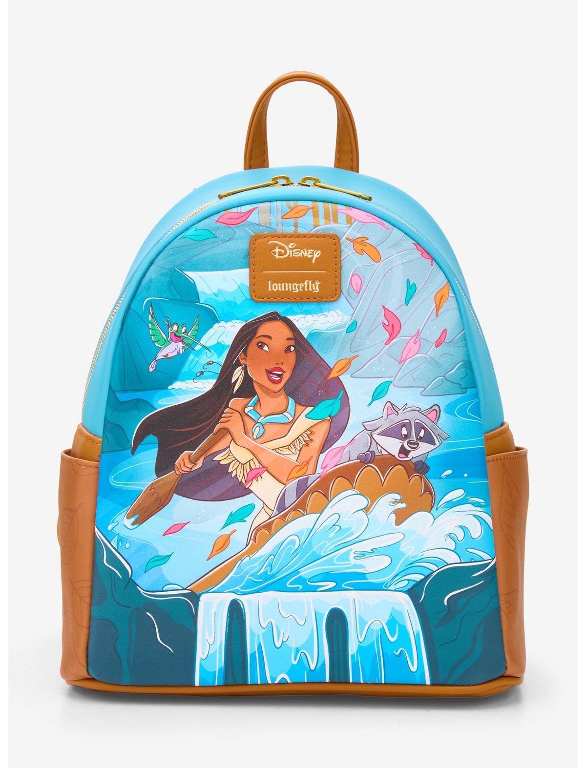 Loungefly Disney Pocahontas Riverbend Mini Backpack - US 8453