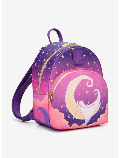 Loungefly The Nightmare Before Christmas Zero Moon Mini Backpack - US 7405