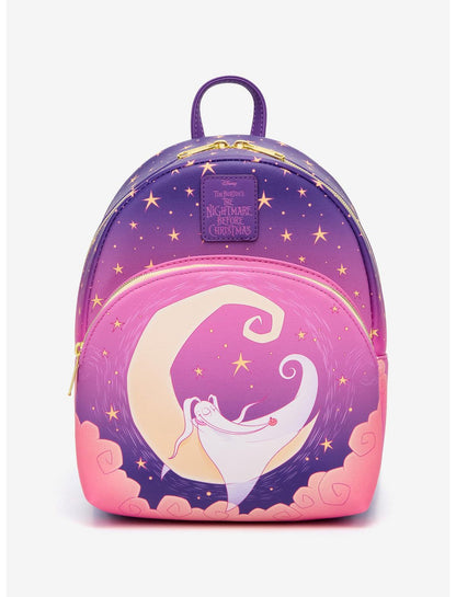 Loungefly The Nightmare Before Christmas Zero Moon Mini Backpack - US 7405