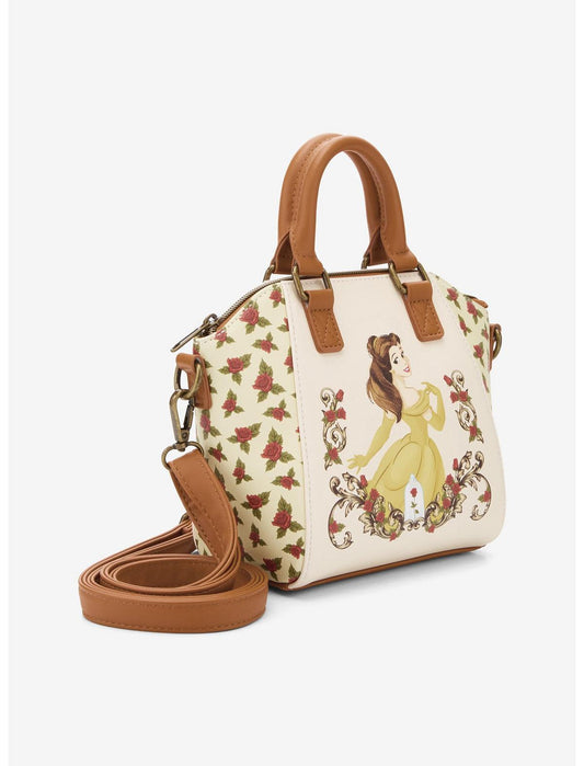Loungefly Disney Beauty And The Beast Floral Mini Satchel Bag - US 0966