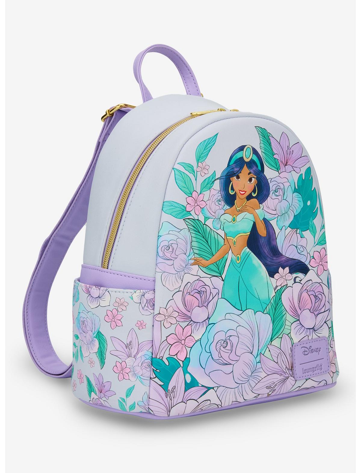 Loungefly Disney Jasmine Lavender Mini Backpack - US 8666