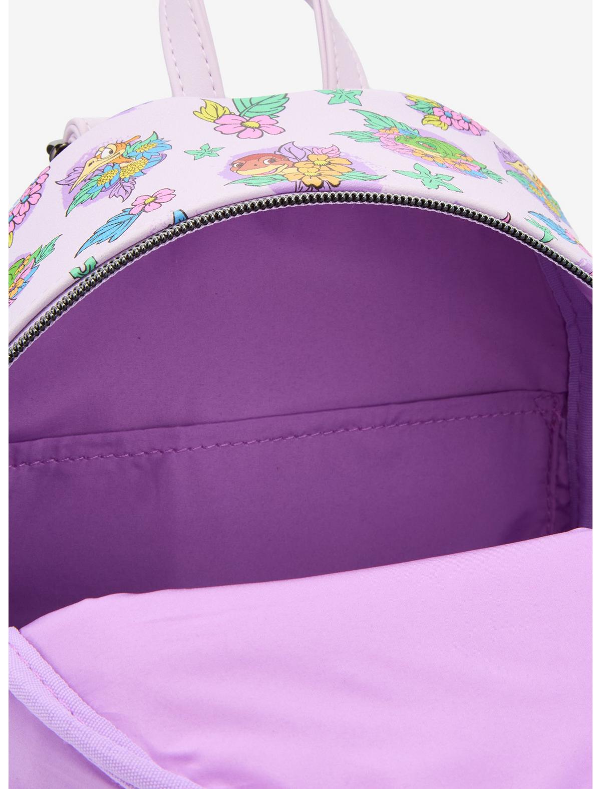 Loungefly The Land Before Time Dinosaurs Floral Mini Backpack - US 6139