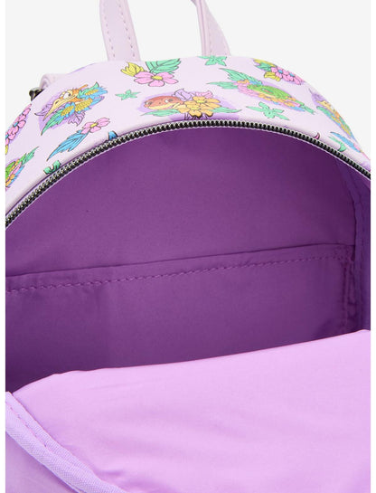 Loungefly The Land Before Time Dinosaurs Floral Mini Backpack - US 6139