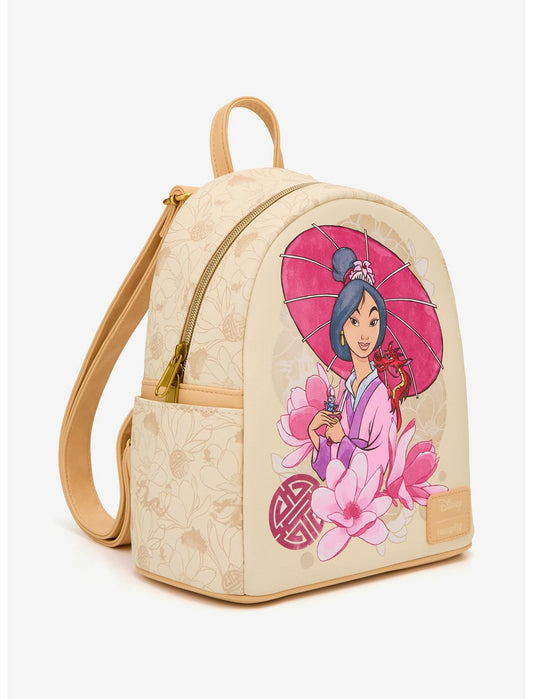 Loungefly Disney Mulan Parasol Mini Backpack - US 2182