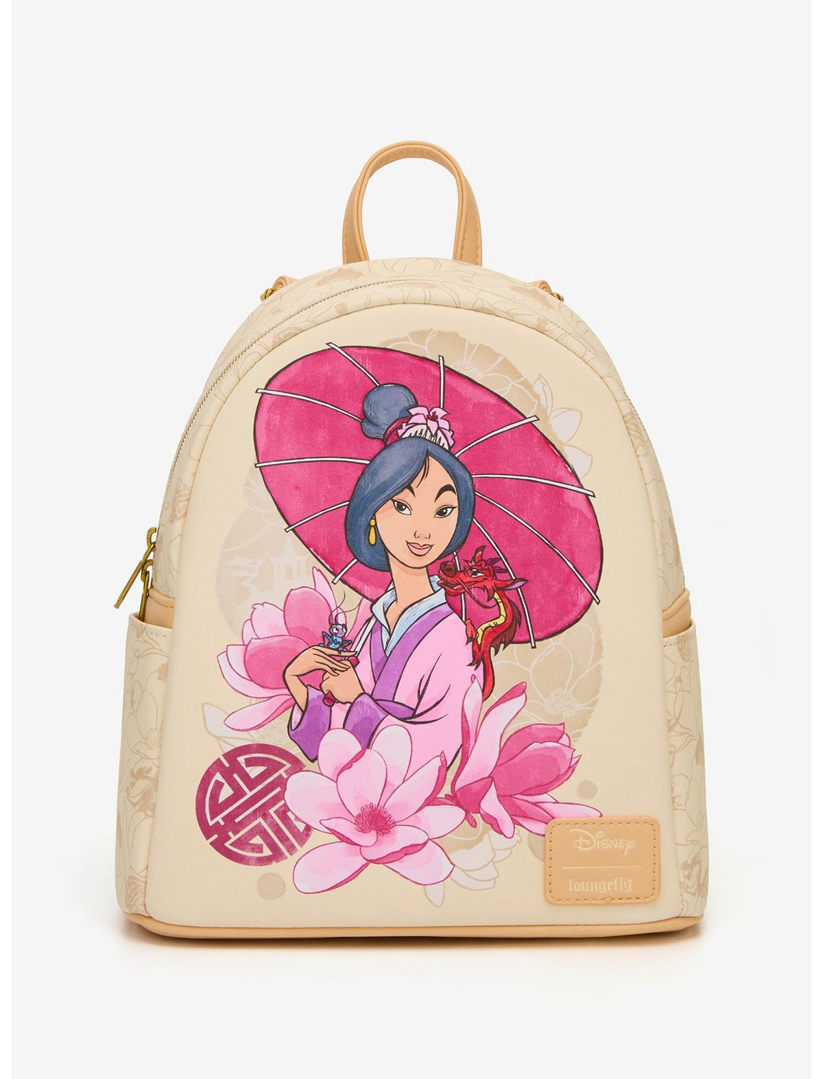 Loungefly Disney Mulan Parasol Mini Backpack - US 2182