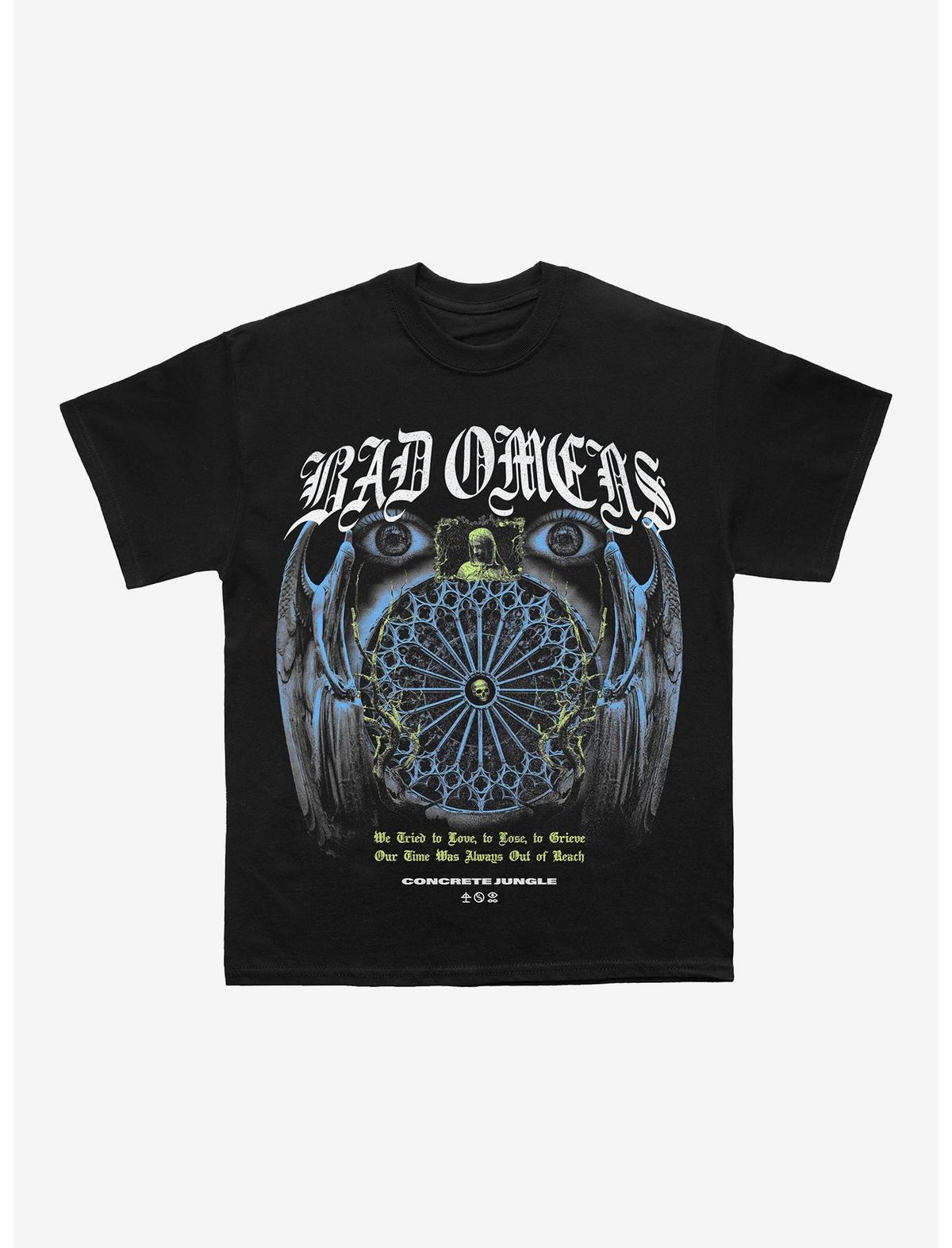 Bad Omens Concrete Jungle Lyrics T-Shirt - US 5024