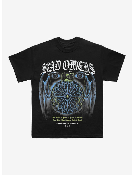 Bad Omens Concrete Jungle Lyrics T-Shirt - US 5024