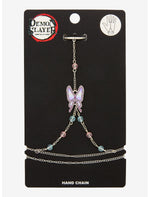 Demon Slayer: Kimetsu No Yaiba Shinobu Butterfly Hand Ring Bracelet - US 3447