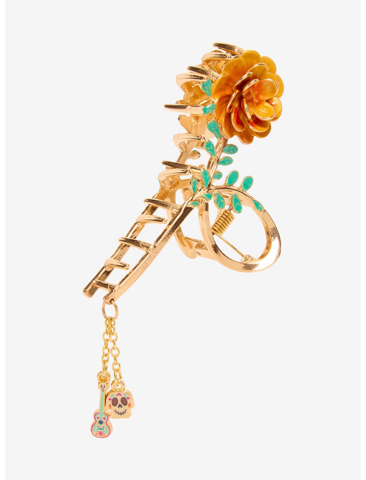 Disney Pixar Coco Marigold Charm Claw Hair Clip - US 8686