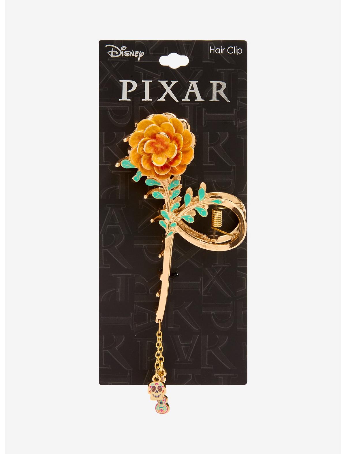 Disney Pixar Coco Marigold Charm Claw Hair Clip - US 8686