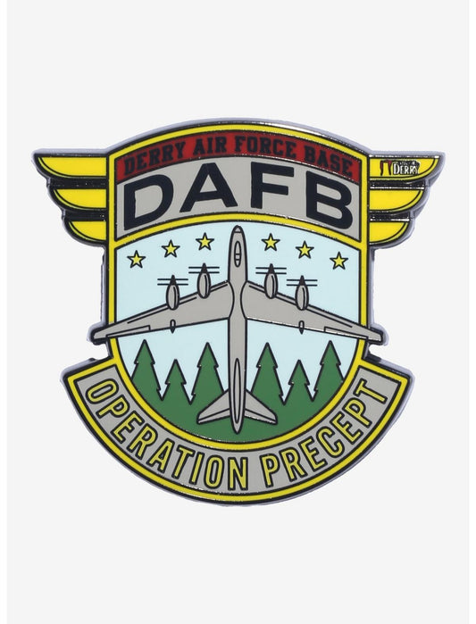 IT: Welcome To Derry Operation Precept Enamel Pin - US 0328