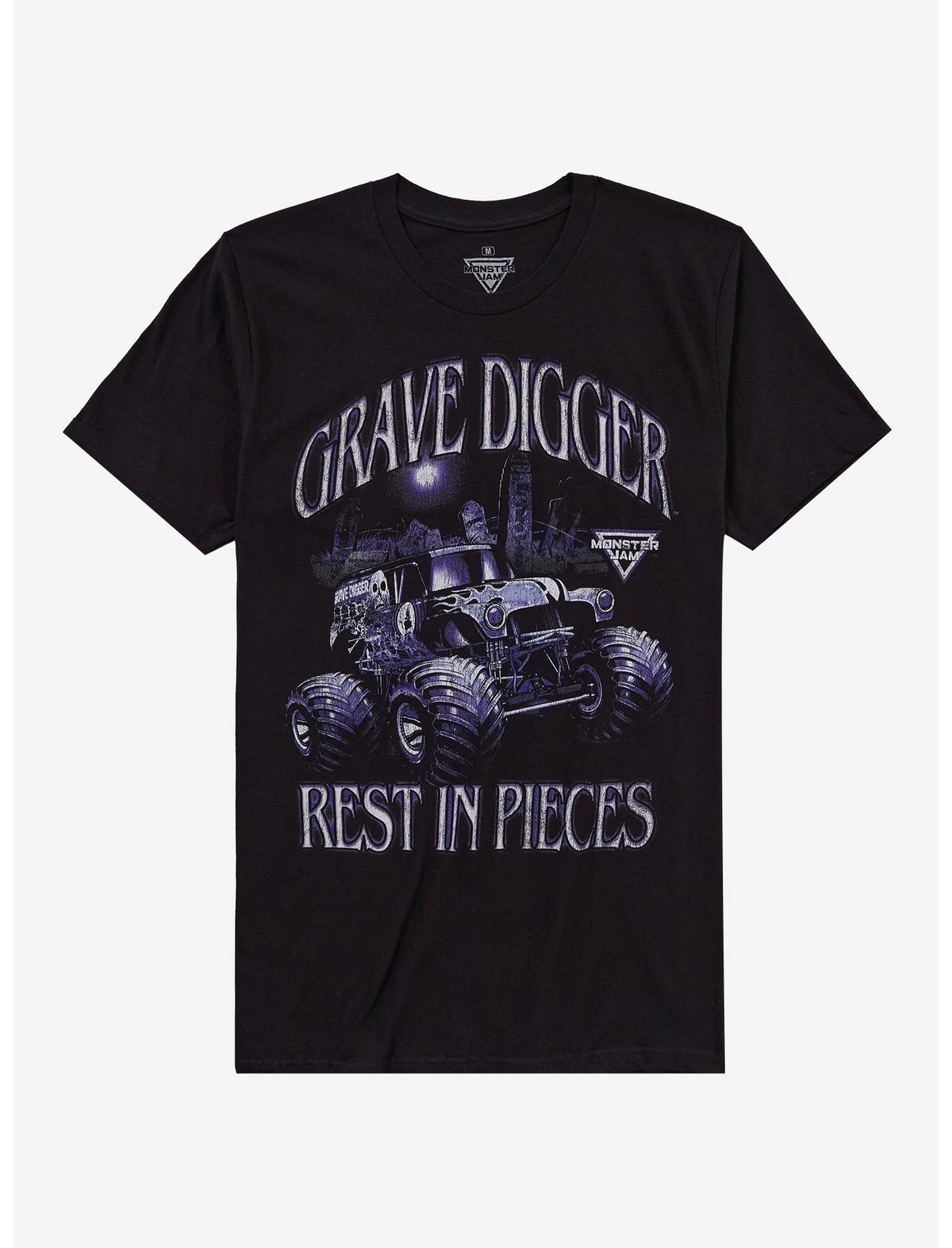 Grave Digger Rest In Pieces T-Shirt - US 7750
