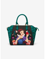 Loungefly Disney Snow White And The Seven Dwarfs Floral Satchel Bag - US 7924