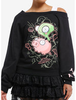 Invader Zim GIR & Pig Girls Twofer Sweatshirt - US 6450