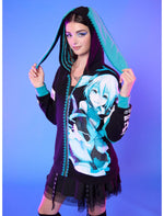 Hatsune Miku Lace Bunny Ears Hoodie - US 1851