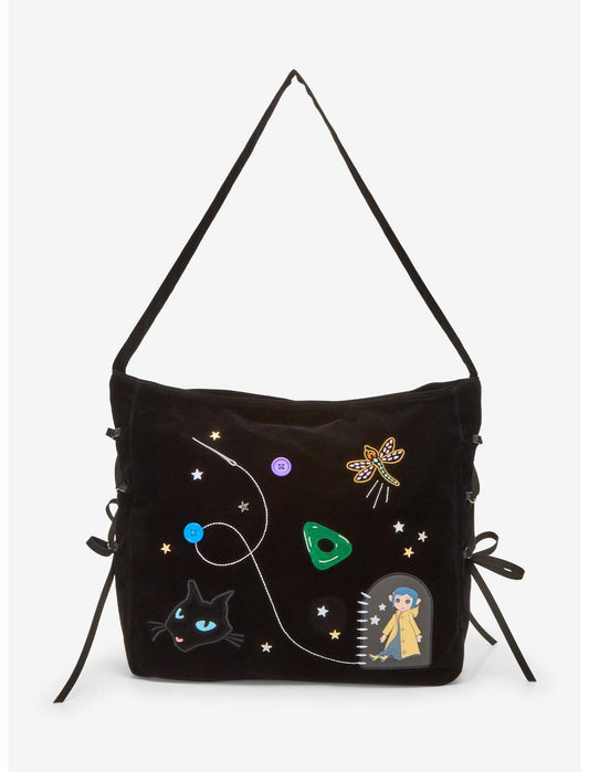 Her Universe Coraline Icon Embroidered Hobo Bag - US 2008