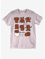 Domo Grid Girls T-Shirt - US 6392