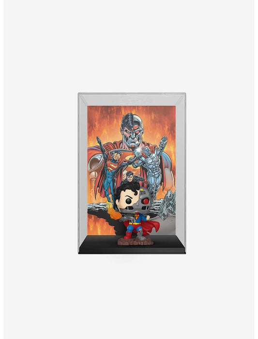 Funko Pop! DC Comics Cyborg Superman Comic Cover Vinyl Figure - US 6874