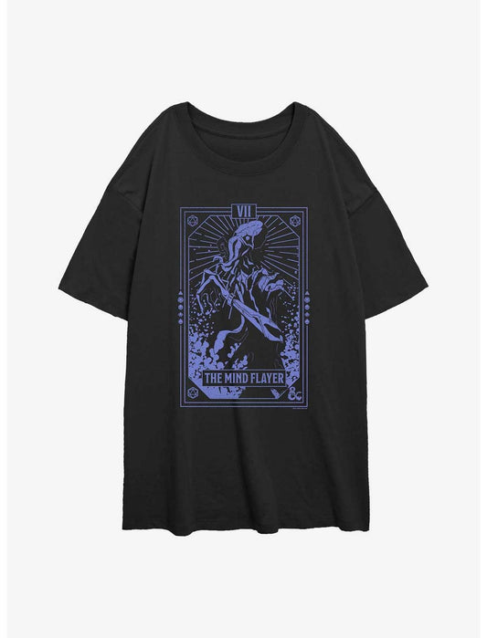 Dungeons & Dragons Mindflayer Tarot Girls Oversized T-Shirt - US 5703