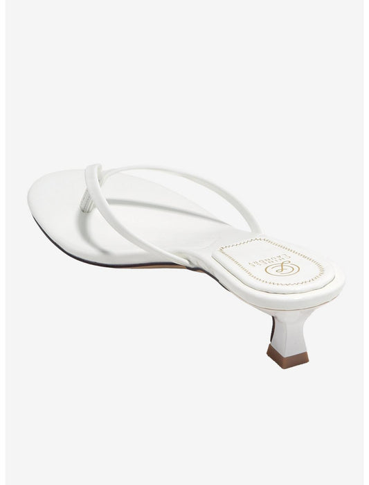 Chinese Laundry White Brissa Sandal Heels - US 7468