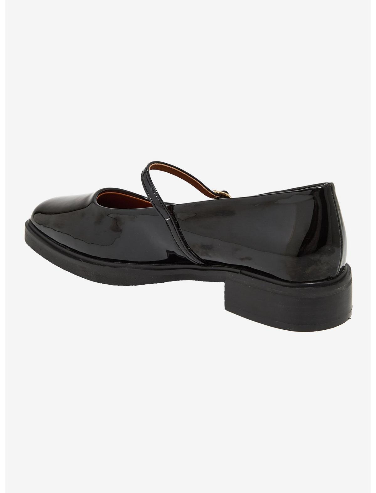 Chinese Laundry Shiny Black Sonia Mary Janes - US 1293