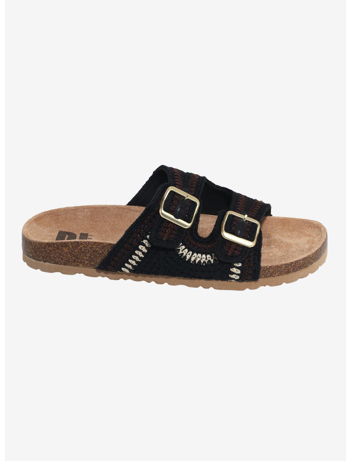 Dirty Laundry Tambour Crochet Buckle Sandals - US 7690