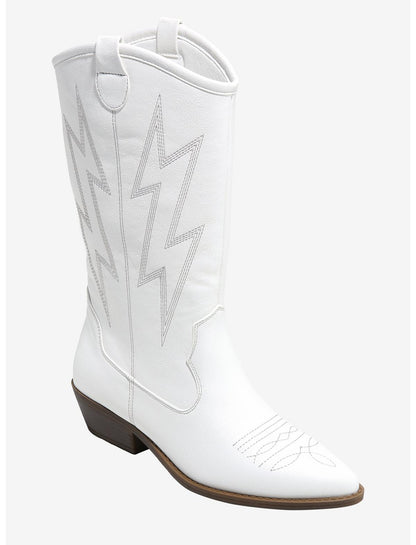 Dirty Laundry White Josea Cowboy Boots - US 4834