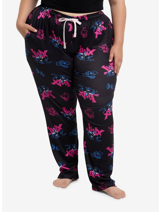 Arcane Jinx Pajama Pants Plus Size - US 1516