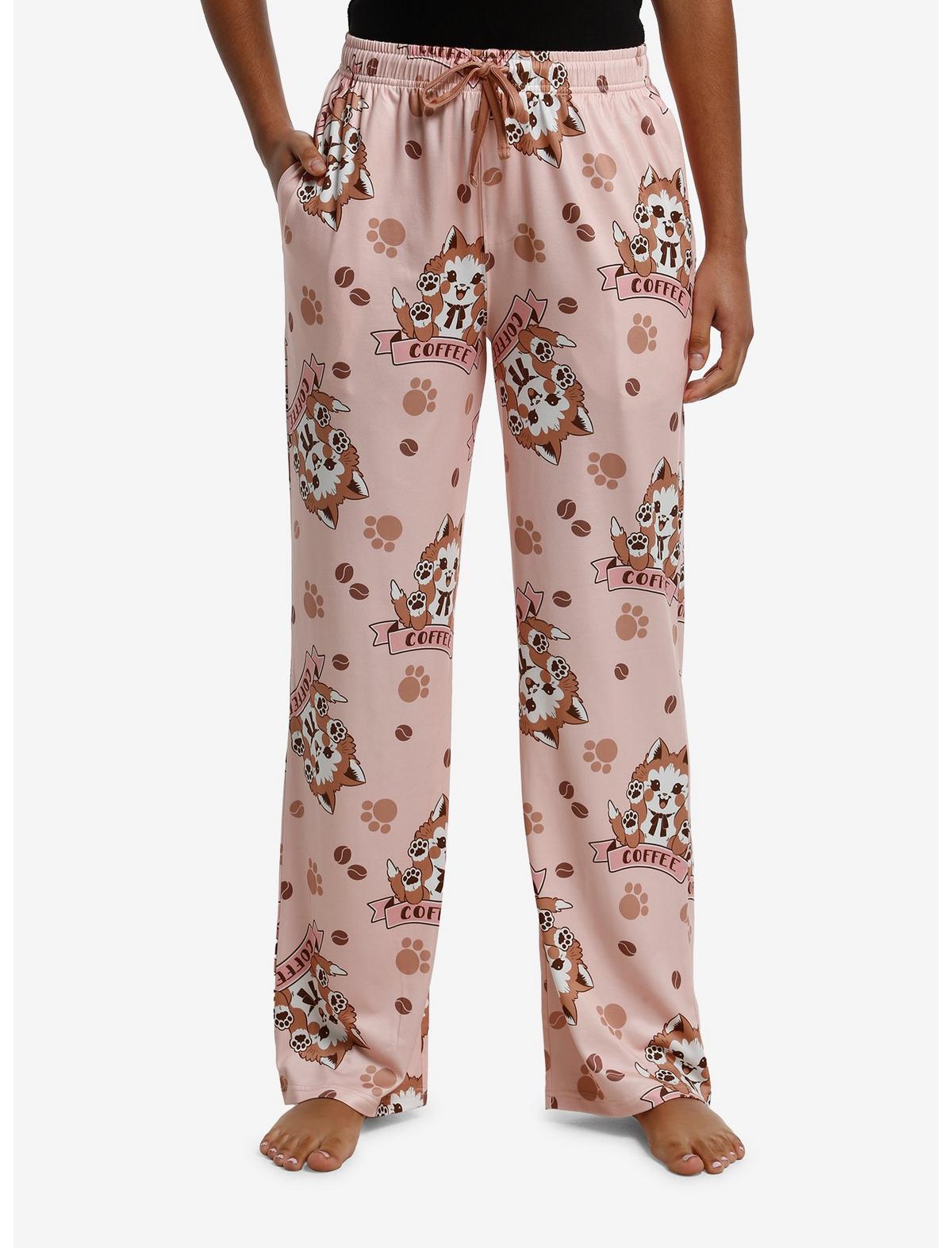 Cat Toby Beans Girls Pajama Pants By Samantha Whitten - US 5092