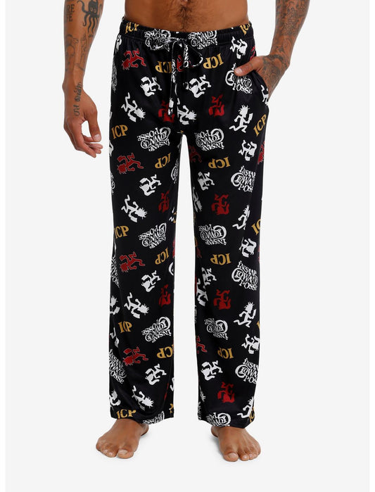 Insane Clown Posse Logo Pajama Pants - US 6052