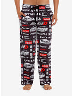 Initial D Allover Print Pajama Pants - US 9657