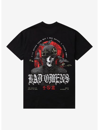 Bad Omens The Death Of Peace Of Mind Medieval King T-Shirt - US 4552