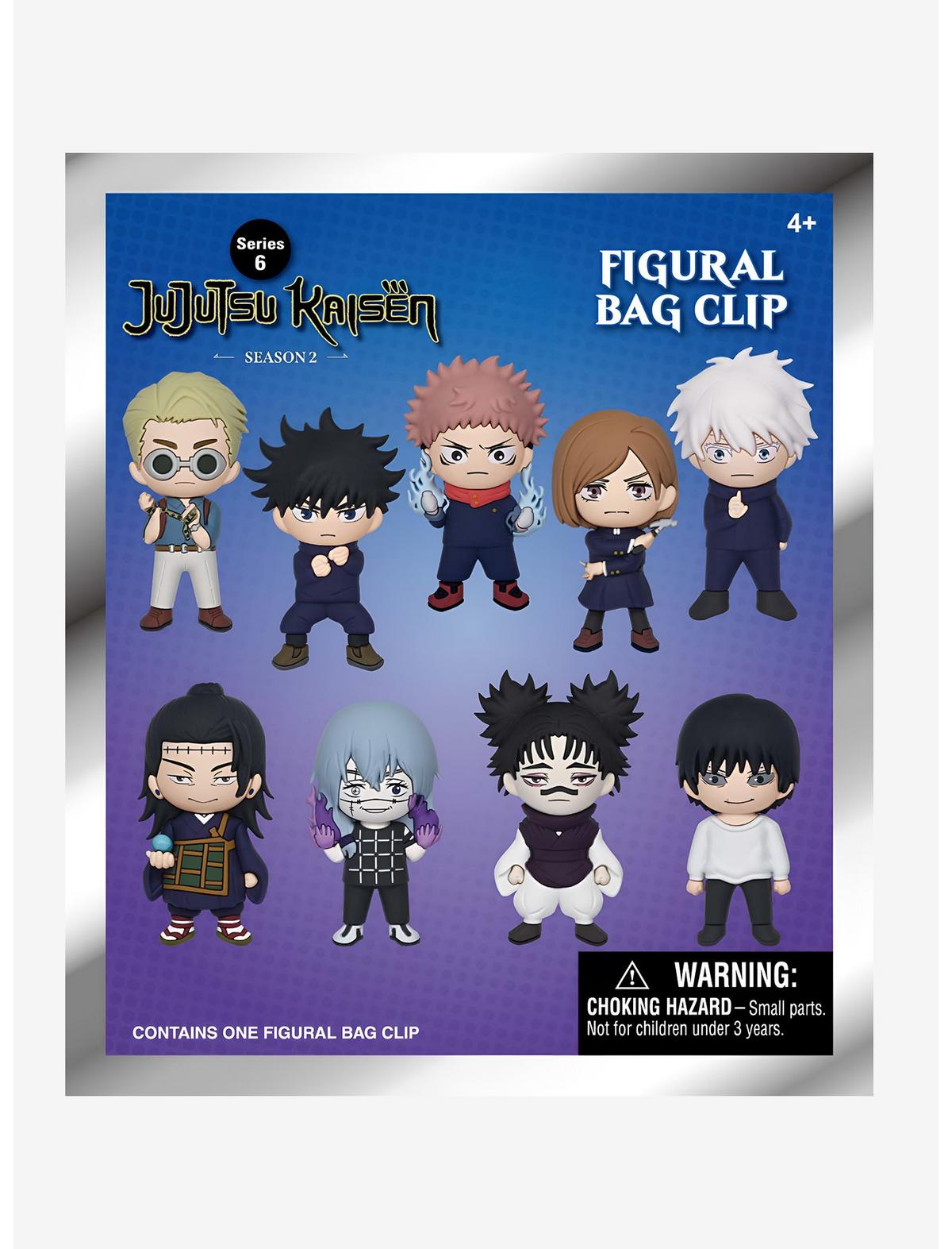 Jujutsu Kaisen Series 6 Blind Bag Figural Bag Clip - US 4332