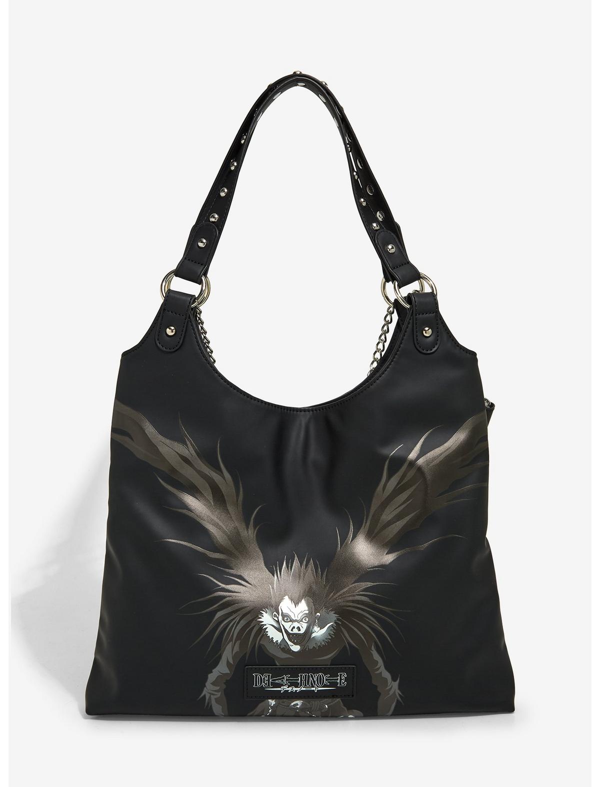 Death Note Slouchy Shoulder Bag With Coin Purse - US 7347