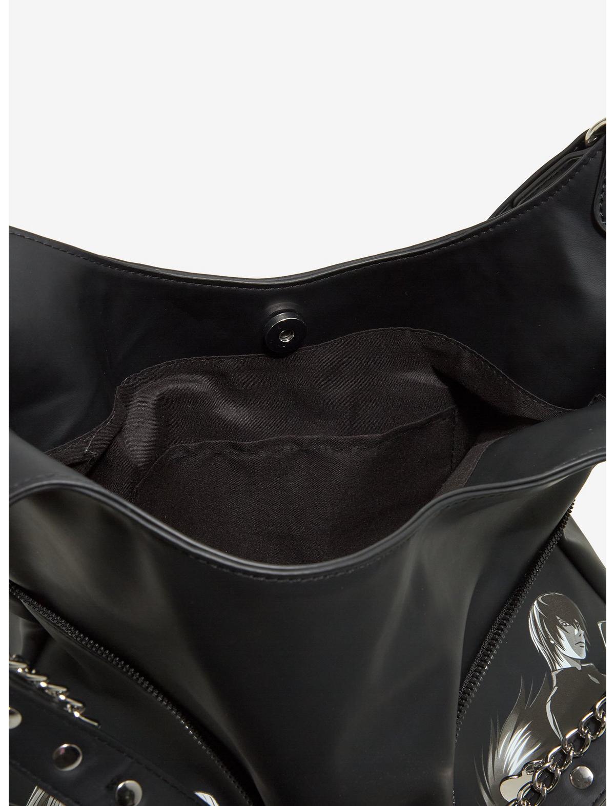 Death Note Slouchy Shoulder Bag With Coin Purse - US 7347