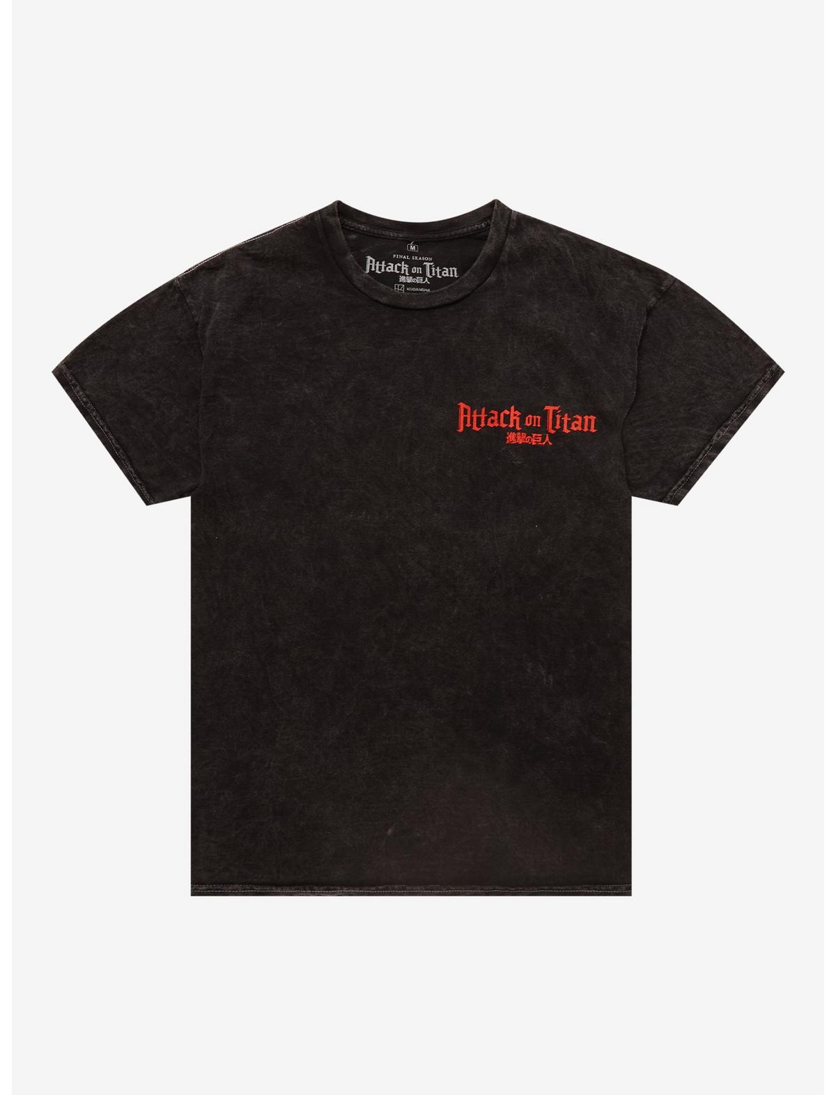 Attack On Titan Levi Tonal Double-Sided T-Shirt - US 1763