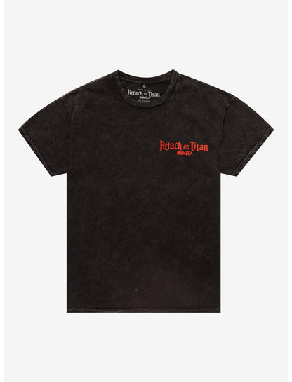 Attack On Titan Levi Tonal Double-Sided T-Shirt - US 1763