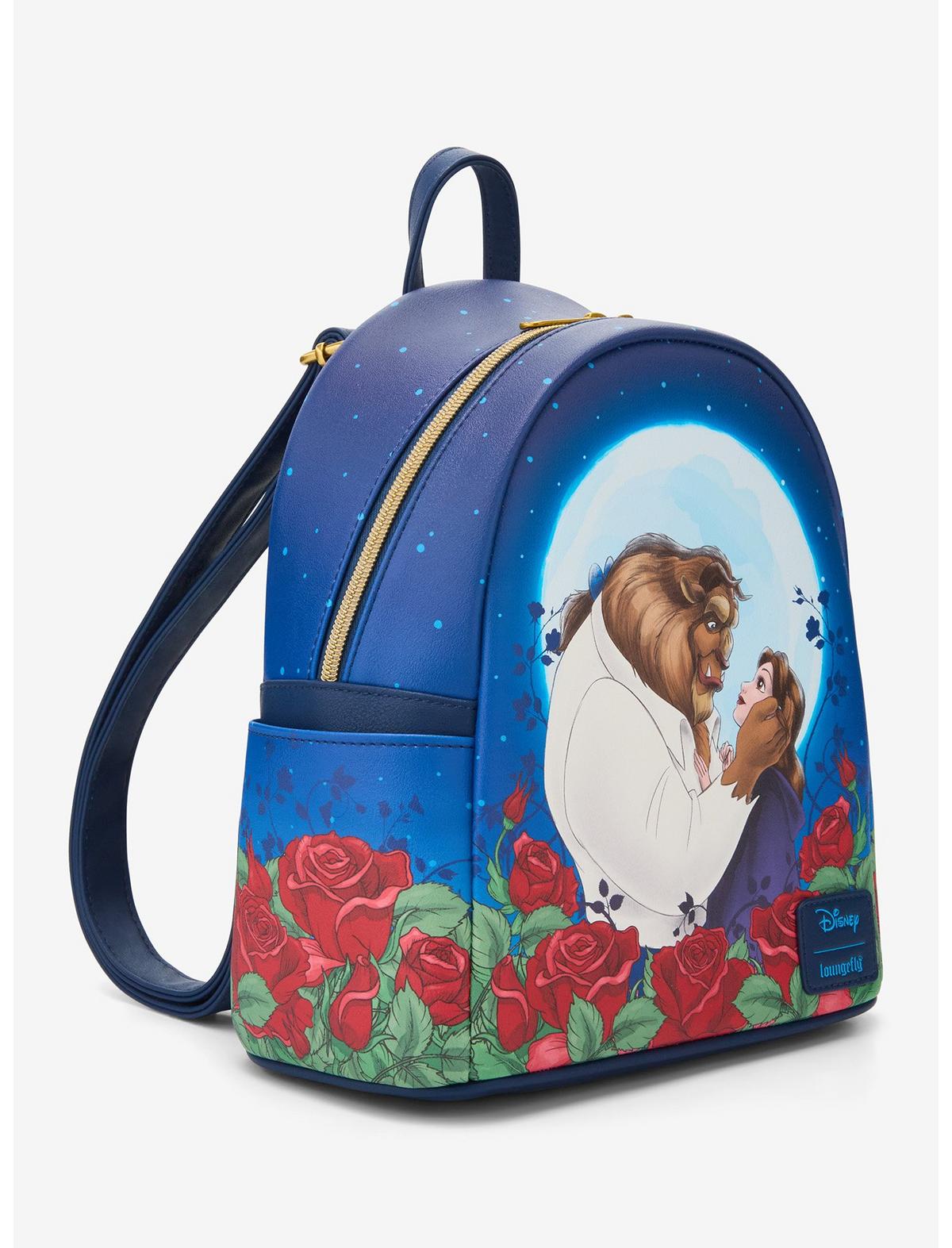 Loungefly Disney Beauty And The Beast Moonlight Gaze Mini Backpack - US 2680