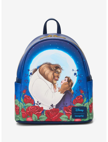 Loungefly Disney Beauty And The Beast Moonlight Gaze Mini Backpack - US 2680