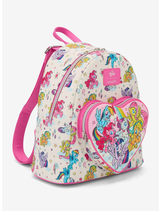 Loungefly My Little Pony Mane Six Heart Mini Backpack - US 5015