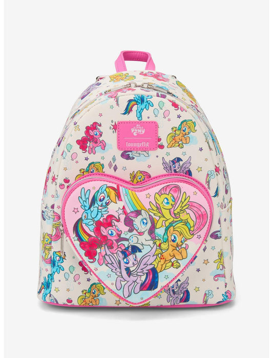Loungefly My Little Pony Mane Six Heart Mini Backpack - US 5015