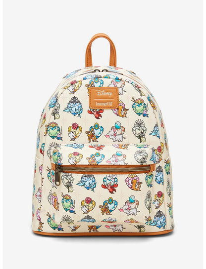 Loungefly Disney Princess Sidekicks Gem Mini Backpack - US 0171